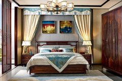 新中式臥室，理想的休憩之地!